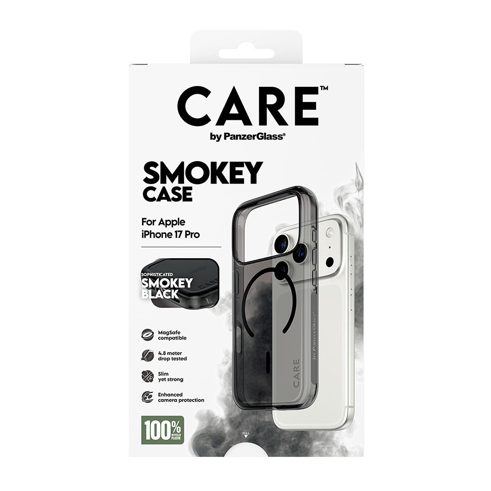 MagSafe Case for Apple iPhone 17 Pro Max, PanzerGlass, Urban Explorer Care, Black