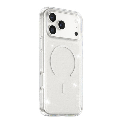 MagSafe Case for Apple iPhone 17 Pro Max, PanzerGlass, Care Urban Explorer Star Lit, White Transparent
