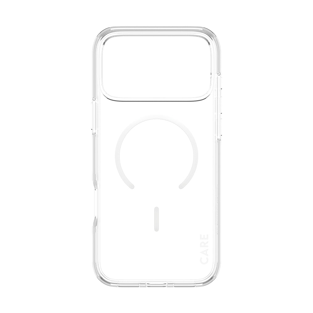 MagSafe Case for Apple iPhone 17 Pro Max, PanzerGlass, Urban Explorer Care, White Transparent