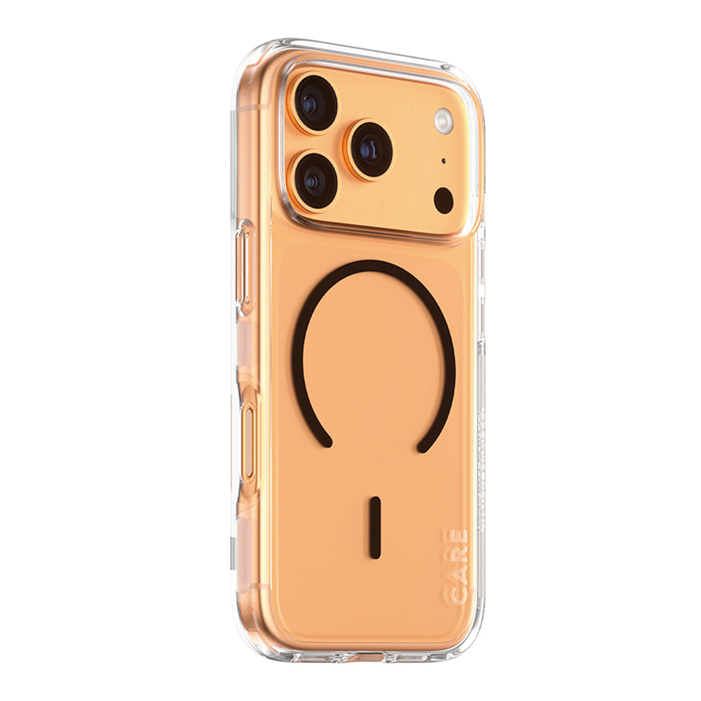 MagSafe Case for Apple iPhone 17 Pro Max, PanzerGlass, Urban Explorer Care, Black Transparent