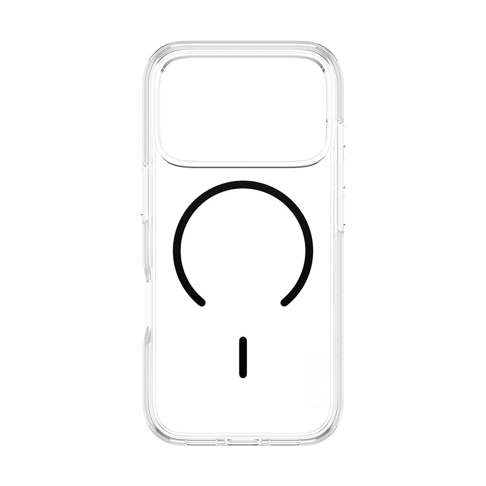 MagSafe Case for Apple iPhone 17 Pro Max, PanzerGlass, Urban Explorer Care, Black Transparent