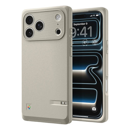 MagSafe Hülle für Apple iPhone 17 Pro Max, Spigen, Classic LS, Creme ACS10478