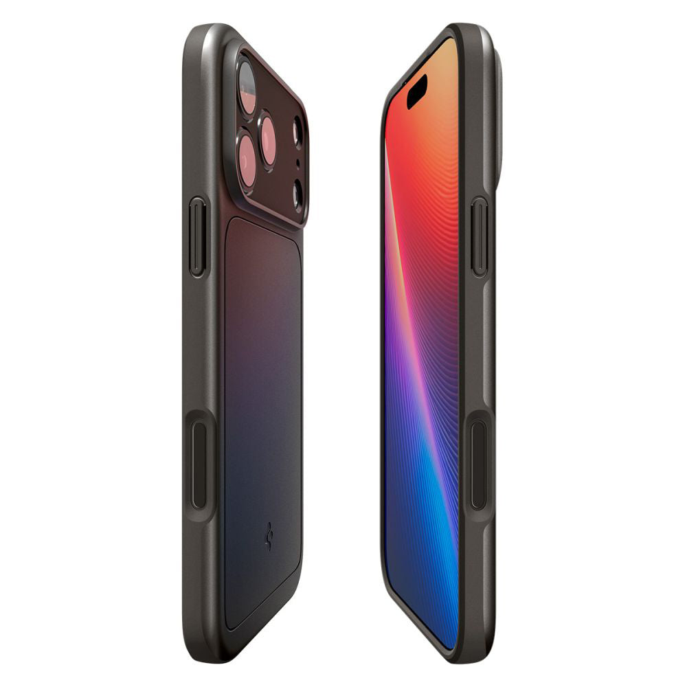 MagSafe Hülle für Apple iPhone 17 Pro Max, Spigen, Thin Fit, Grau