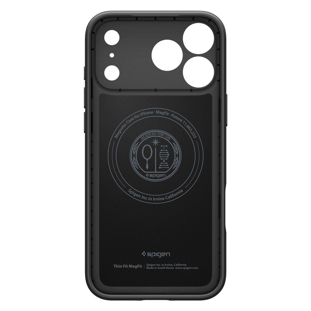 MagSafe Hülle für Apple iPhone 17 Pro Max, Spigen, Thin Fit, Schwarz