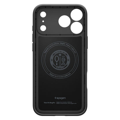 MagSafe Hülle für Apple iPhone 17 Pro Max, Spigen, Thin Fit, Schwarz