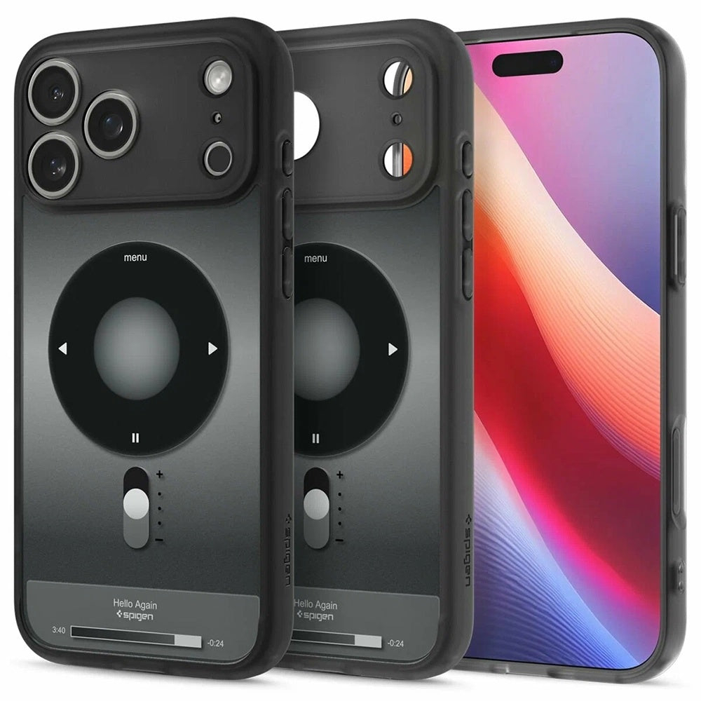 MagSafe Hülle für Apple iPhone 17 Pro Max, Spigen, Ultra Hybrid Classic, Schwarz