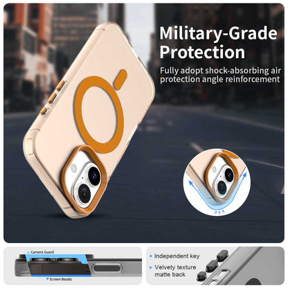 MagSafe Hülle für Apple iPhone 17 Pro Max, Techsuit, CandyCase, Orange