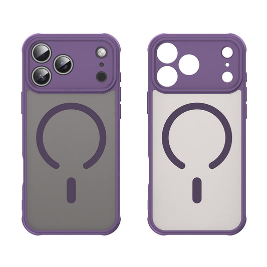 MagSafe Case for Apple iPhone 17 Pro Max, Techsuit, HaloFrost II, Purple