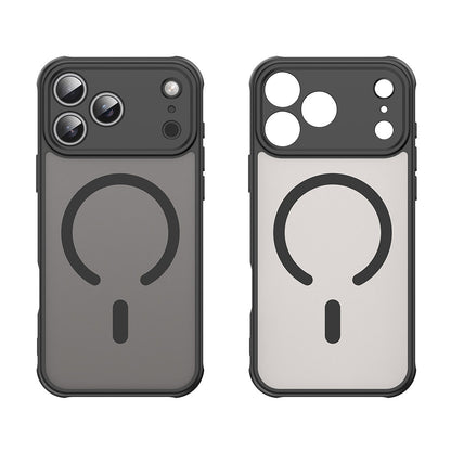 MagSafe Case for Apple iPhone 17 Pro Max, Techsuit, HaloFrost II, Black