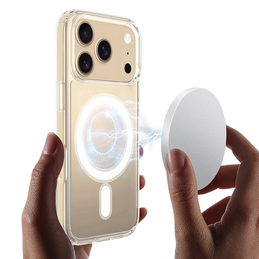 MagSafe Case for Apple iPhone 17 Pro Max, Techsuit, Pro, Transparent