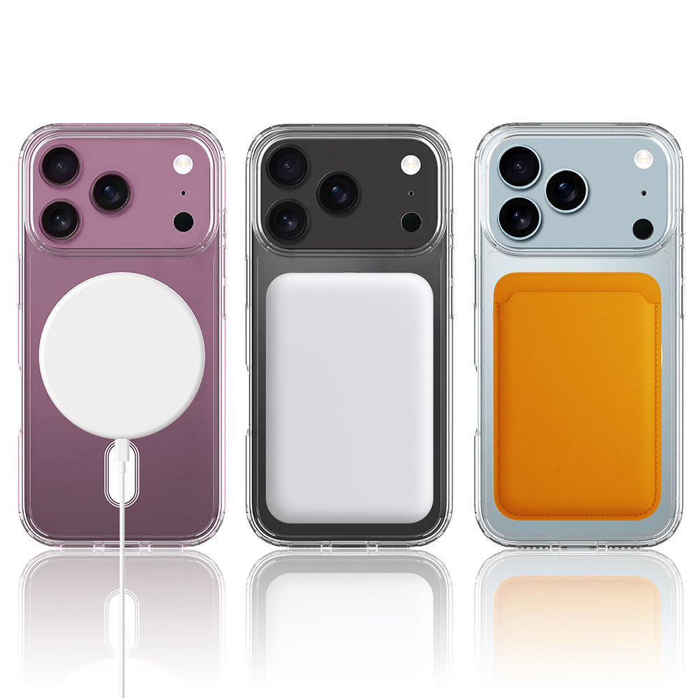 MagSafe Case for Apple iPhone 17 Pro Max, Techsuit, Pro, Transparent