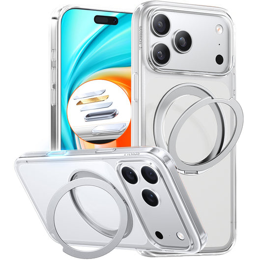 MagSafe Hülle für Apple iPhone 17 Pro Max, Torras, Ostand Pro, Transparent