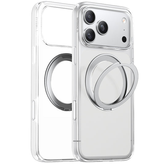 MagSafe Hülle für Apple iPhone 17 Pro Max, Torras, Ostand Pro, Transparent