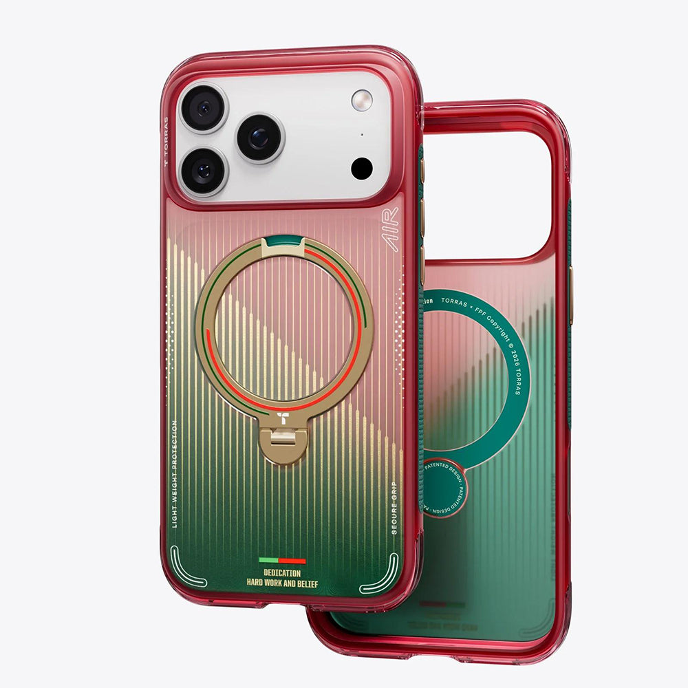 MagSafe-Hülle für Apple iPhone 17 Pro Max, Torras, Ostand Q3 Air, Glory Slash
