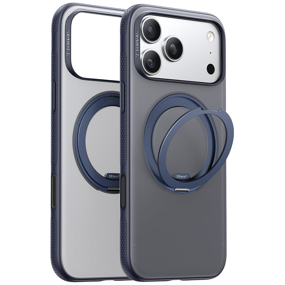 MagSafe Hülle für Apple iPhone 17 Pro Max, Torras, Ostand R Fitness, Blau