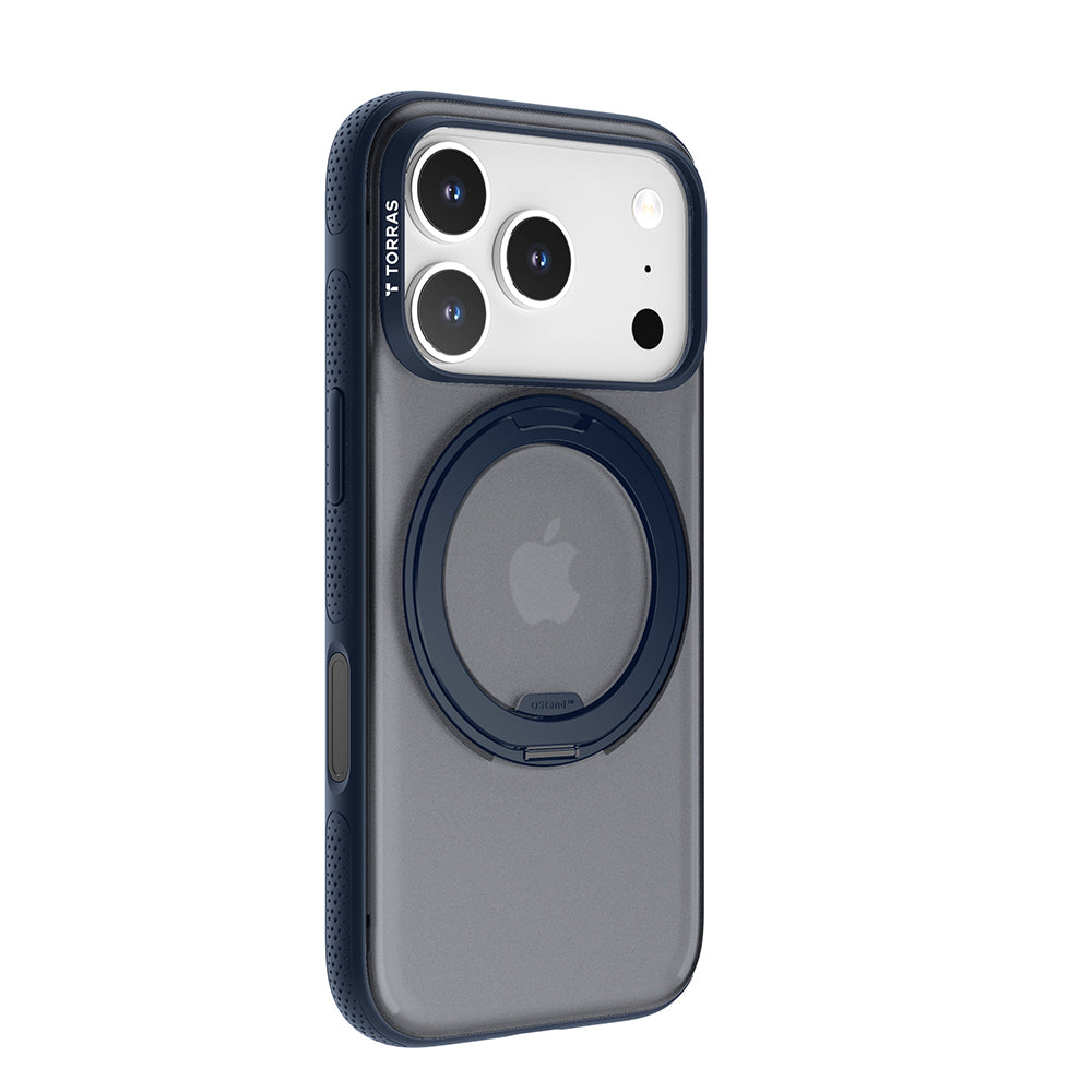 MagSafe Hülle für Apple iPhone 17 Pro Max, Torras, Ostand R Fitness, Blau