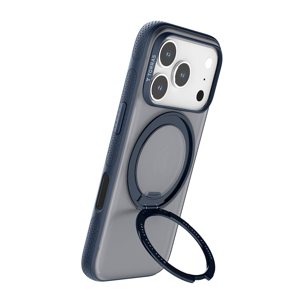 MagSafe Hülle für Apple iPhone 17 Pro Max, Torras, Ostand R Fitness, Blau