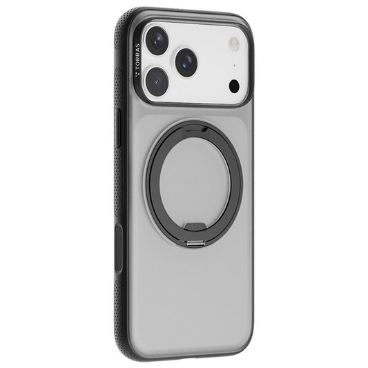 MagSafe Hülle für Apple iPhone 17 Pro Max, Torras, Ostand R Fitness, Schwarz