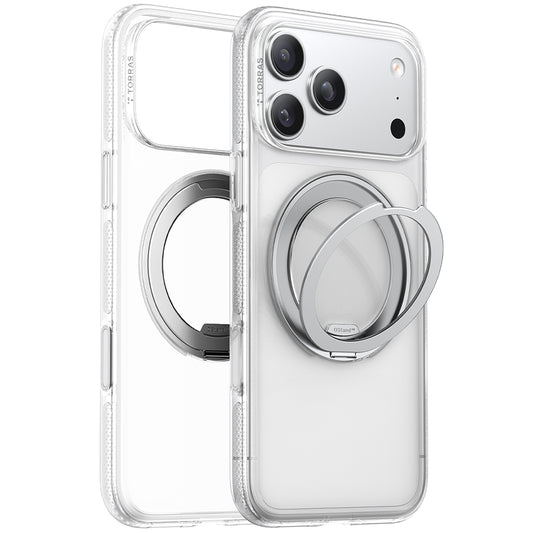 MagSafe Hülle für Apple iPhone 17 Pro Max, Torras, Ostand R Fitness, Transparent