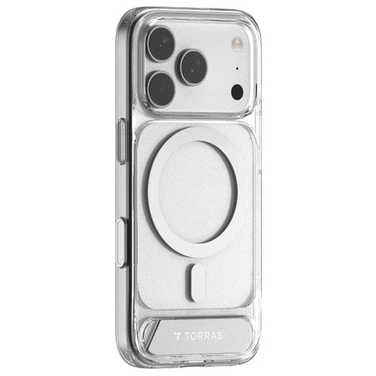 MagSafe Hülle für Apple iPhone 17 Pro Max, Torras, Pstand, Transparent
