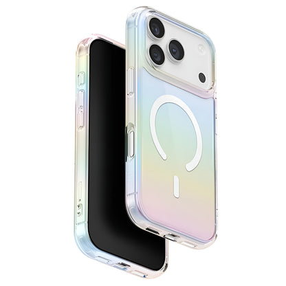 MagSafe Case for Apple iPhone 17 Pro Max, UNIQ, Iridescia MagClick, Multicolor