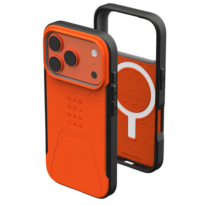 MagSafe-Hülle für Apple iPhone 17 Pro Max, Urban Armor Gear, Civilian LT, Orange