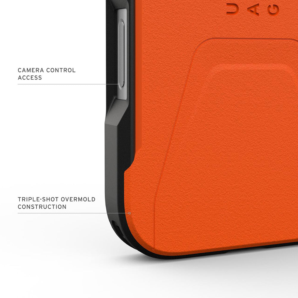 MagSafe-Hülle für Apple iPhone 17 Pro Max, Urban Armor Gear, Civilian LT, Orange