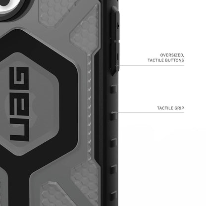 MagSafe Case for Apple iPhone 17 Pro Max, Urban Armor Gear, Pathfinder Clear, Grey