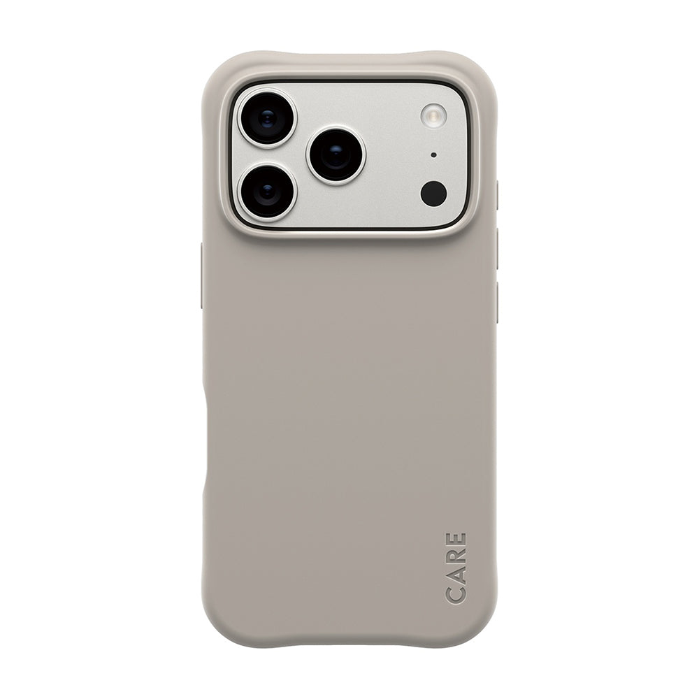 MagSafe Case for Apple iPhone 17 Pro, PanzerGlass, Fashionable Care, Beige