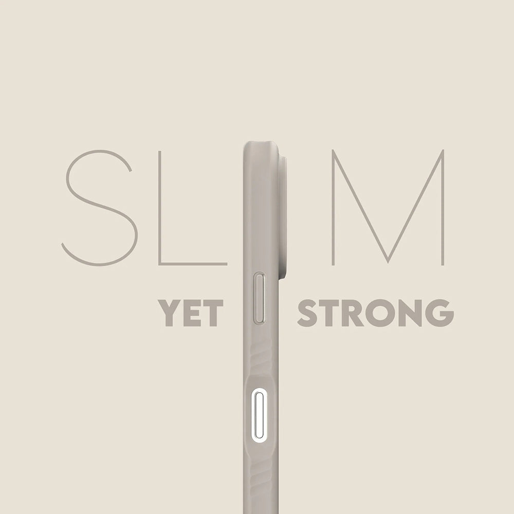 MagSafe Case for Apple iPhone 17 Pro, PanzerGlass, Fashionable Care, Beige