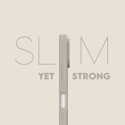 MagSafe Case for Apple iPhone 17 Pro, PanzerGlass, Fashionable Care, Beige