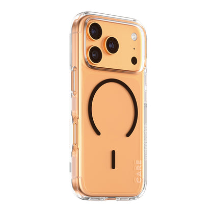 MagSafe Hülle für Apple iPhone 17 Pro, PanzerGlass, Care Urban Explorer, Schwarz Transparent