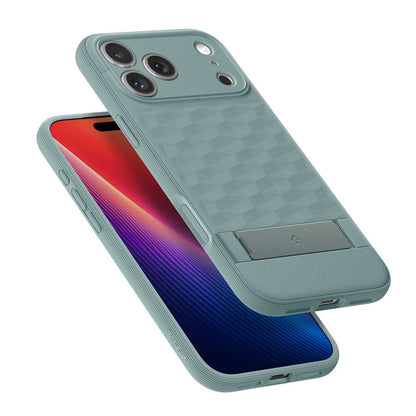 MagSafe Hülle für Apple iPhone 17 Pro, Spigen, Caseology Parallax S, Grün