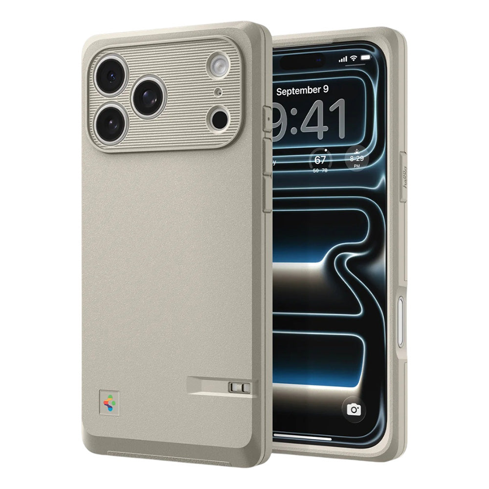 MagSafe Case for Apple iPhone 17 Pro, Spigen, Classic LS, Cream ACS10479