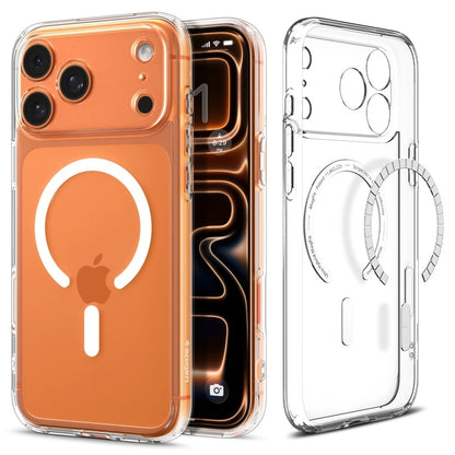 MagSafe Hülle für Apple iPhone 17 Pro, Spigen, Ultra Hybrid, Weiß