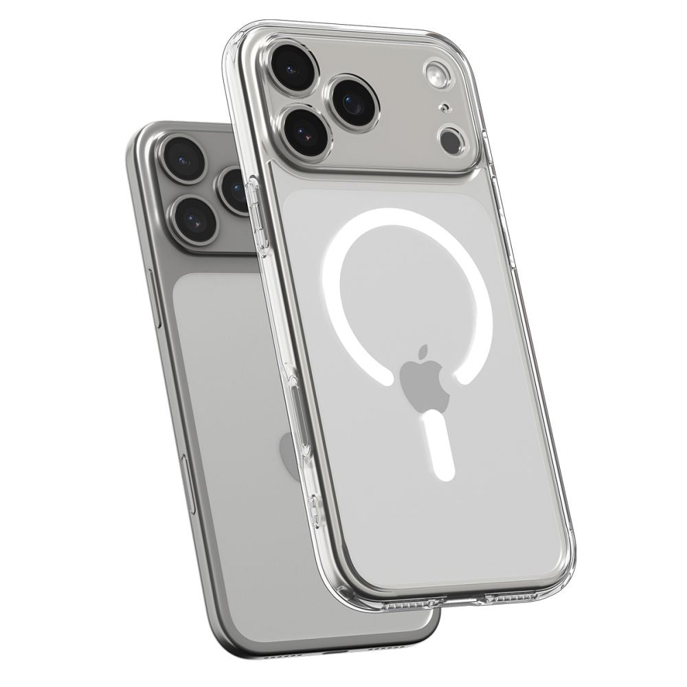 MagSafe Hülle für Apple iPhone 17 Pro, Spigen, Ultra Hybrid, Weiß