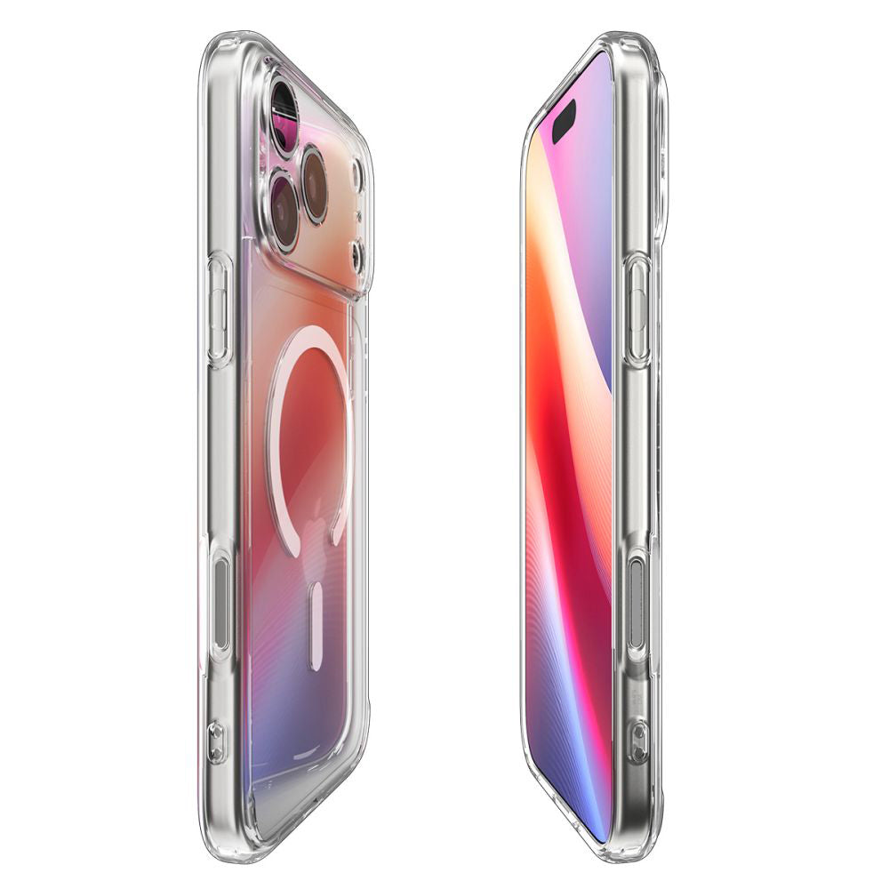 MagSafe Hülle für Apple iPhone 17 Pro, Spigen, Ultra Hybrid, Weiß