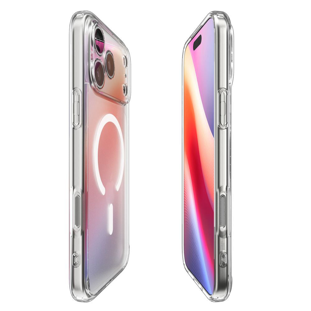 MagSafe Hülle für Apple iPhone 17 Pro, Spigen, Ultra Hybrid, Satinweiß