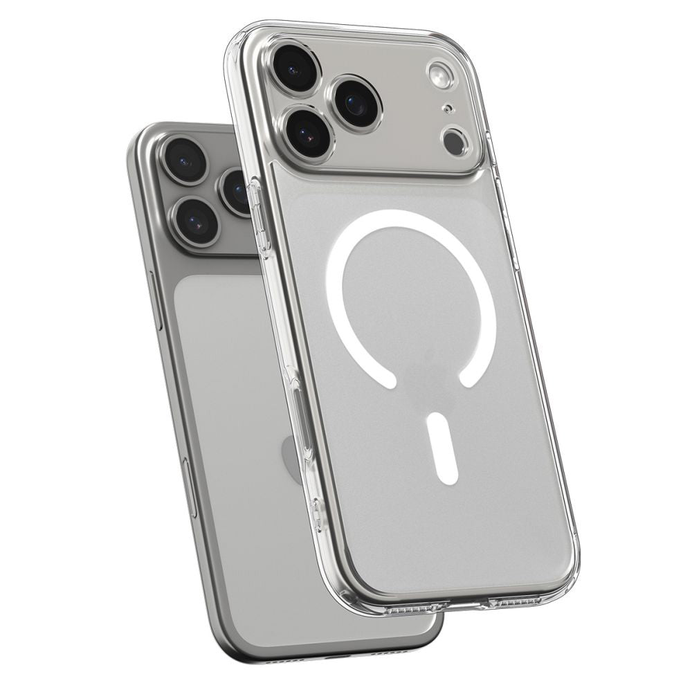MagSafe Hülle für Apple iPhone 17 Pro, Spigen, Ultra Hybrid, Satinweiß