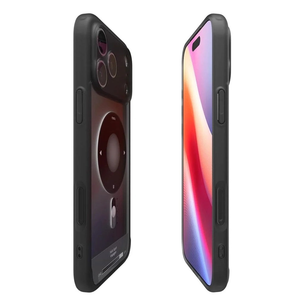MagSafe Hülle für Apple iPhone 17 Pro, Spigen, Ultra Hybrid Classic, Schwarz