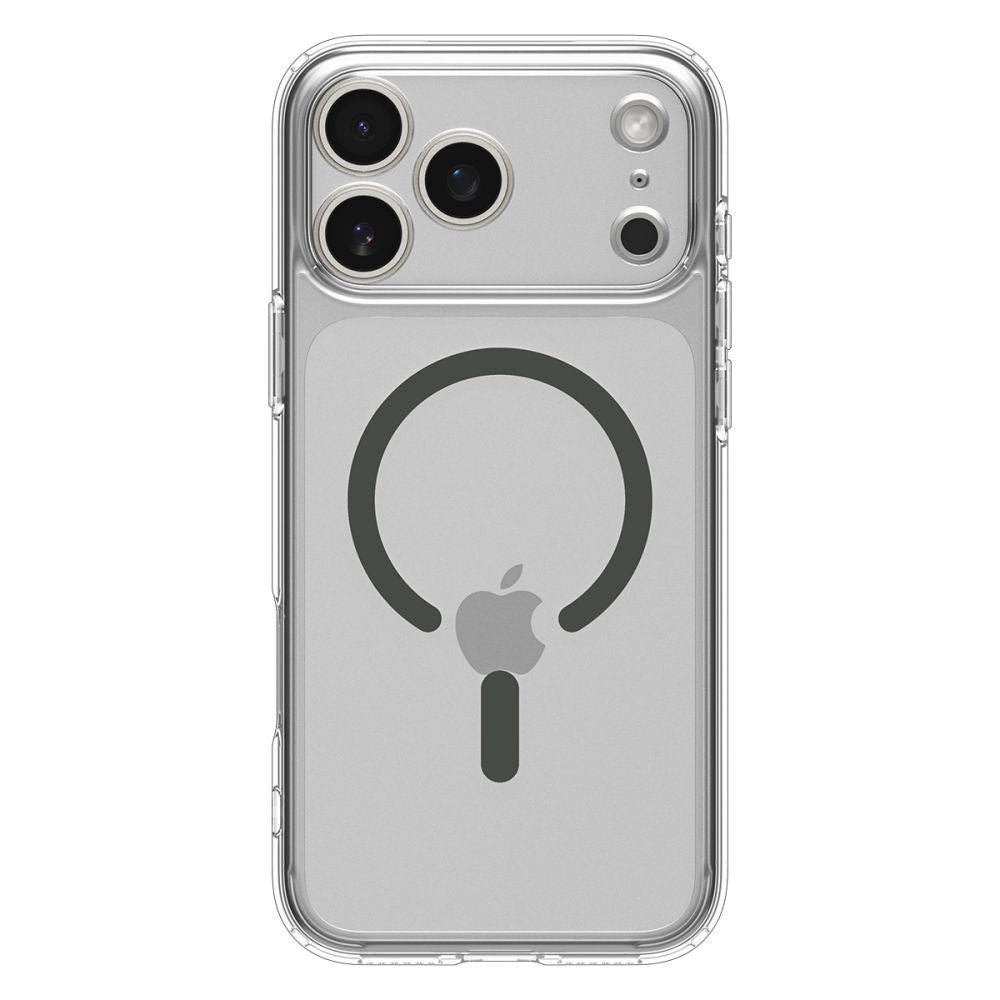 MagSafe Hülle für Apple iPhone 17 Pro, Spigen, Ultra Hybrid, Grau