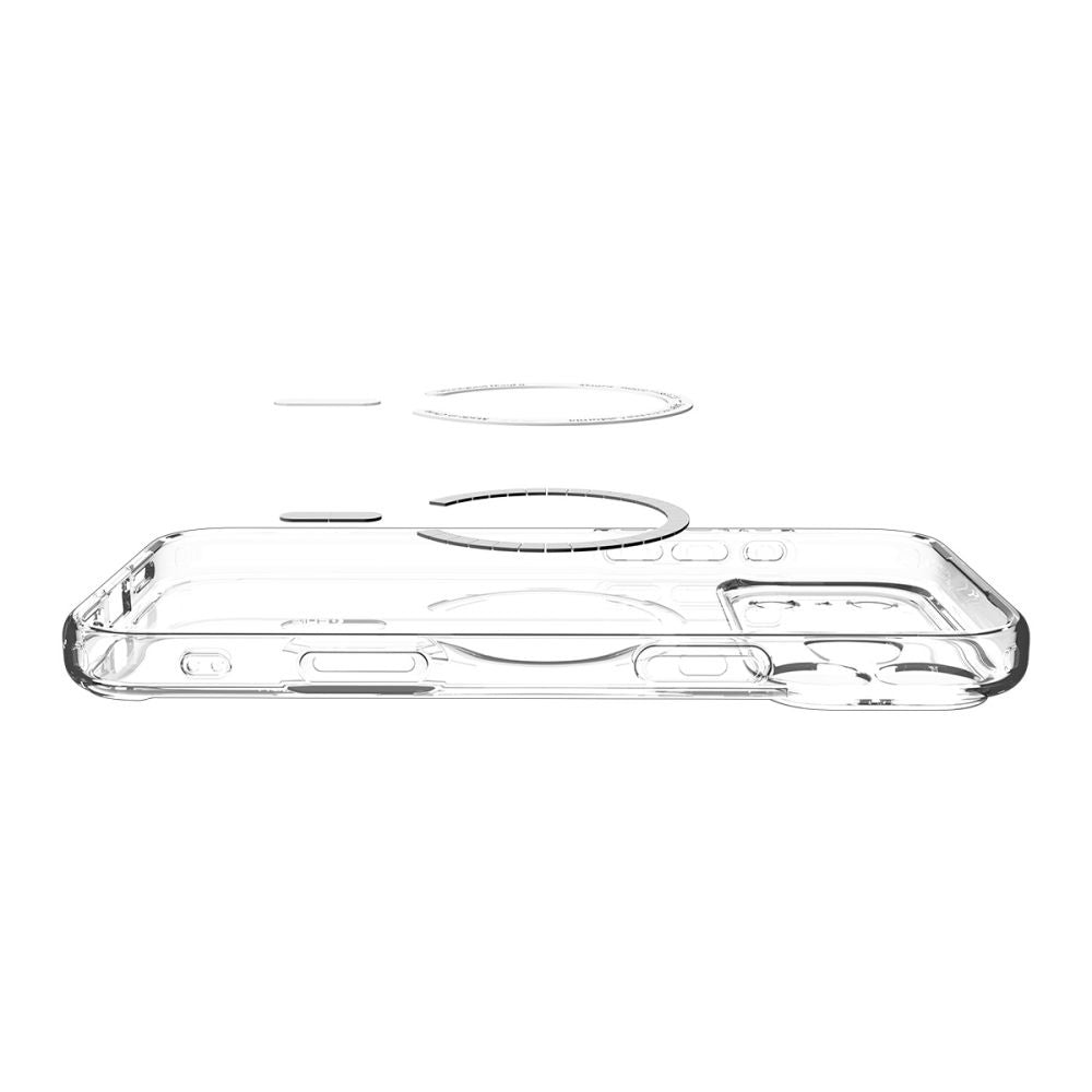 MagSafe Hülle für Apple iPhone 17 Pro, Spigen, Ultra Hybrid, Grau