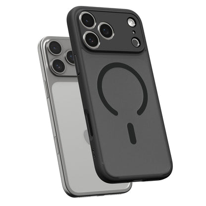 MagSafe Hülle für Apple iPhone 17 Pro, Spigen, Ultra Hybrid, Satinschwarz