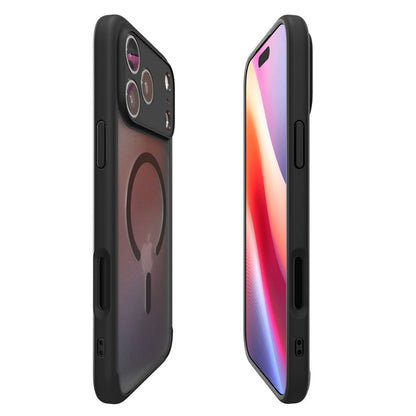 MagSafe Hülle für Apple iPhone 17 Pro, Spigen, Ultra Hybrid, Satinschwarz