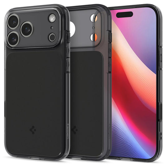MagSafe Hülle für Apple iPhone 17 Pro, Spigen, Ultra Hybrid T, Mattschwarz