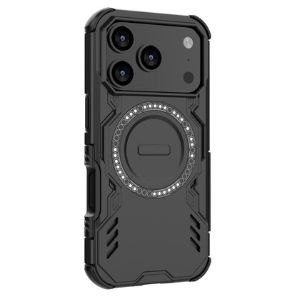 MagSafe Case for Apple iPhone 17 Pro, Techsuit, ArmorMag, Black