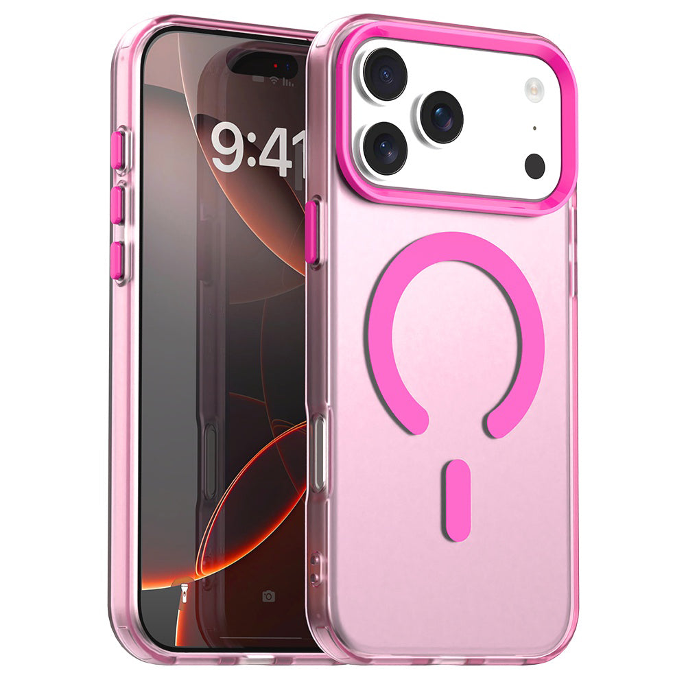 MagSafe Case for Apple iPhone 17 Pro, Techsuit, CandyCase, Pink