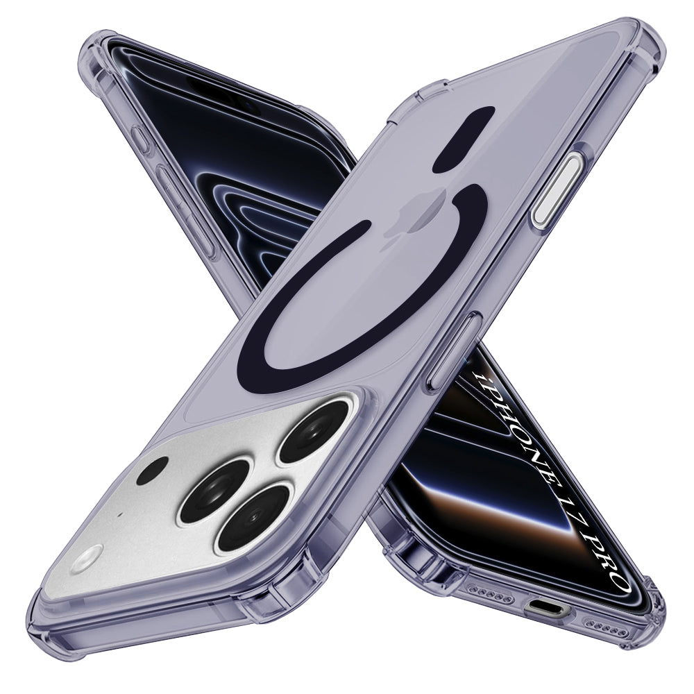 MagSafe Hülle für Apple iPhone 17 Pro, Techsuit, Stoßfest, Schwarz