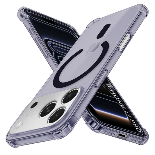 MagSafe Hülle für Apple iPhone 17 Pro, Techsuit, Stoßfest, Schwarz