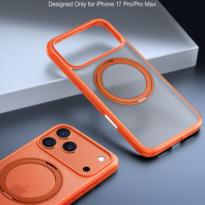 MagSafe Hülle für Apple iPhone 17 Pro, Torras, Ostand Pro, Orange